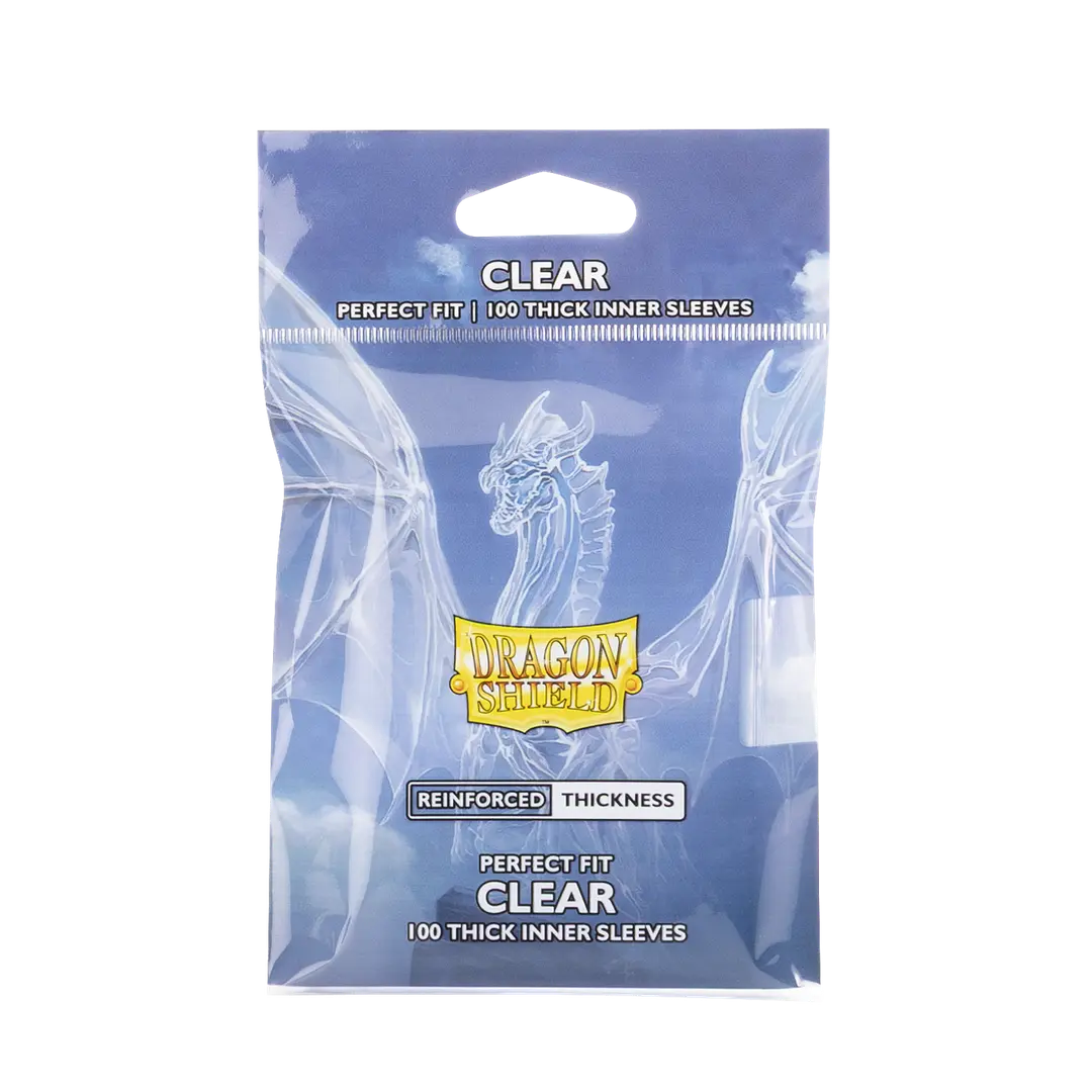 Image of Clear Dragon Shield Reinforced Thickness Perfect Fit (STANDARD) [100ct]