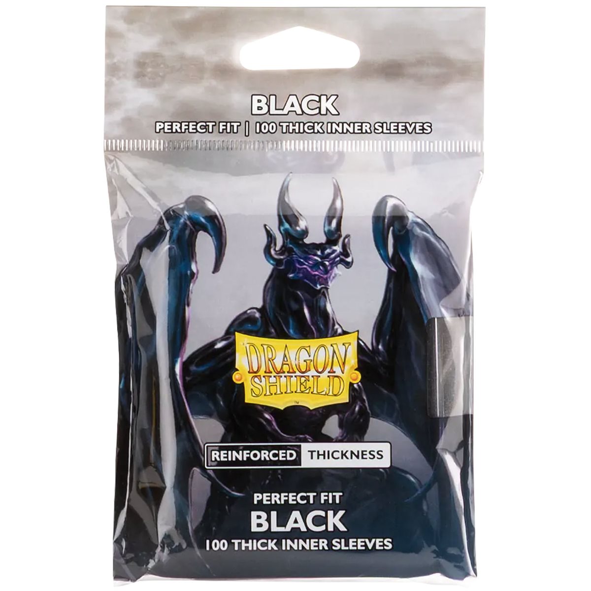 Image of Black Dragon Shield Reinforced Thickness Perfect Fit (STANDARD) [100ct]