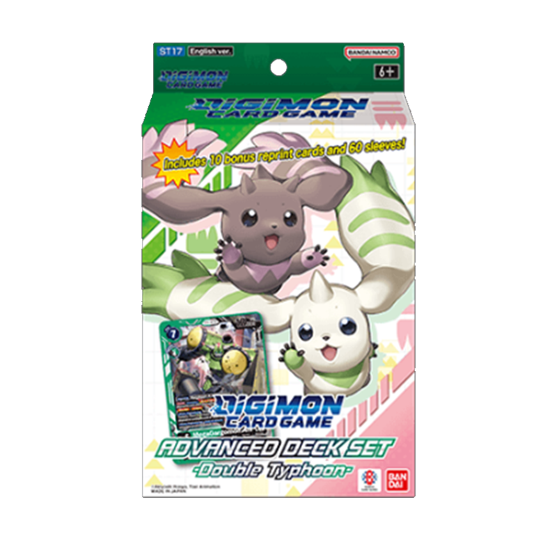 Image of ADVANCED DECK SET DOUBLE TYPHOON - DIGIMON