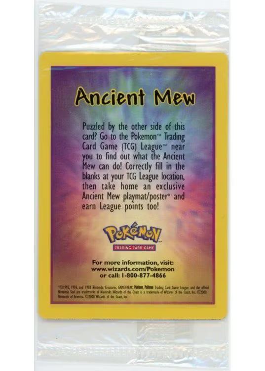 Image of Ancient Mew (1) Movie Promo HOLO New Sealed