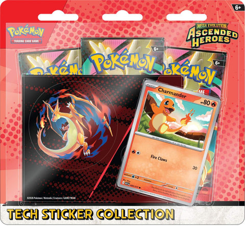 Mega Evolution - Ascended Heroes Tech Sticker Collection (WAVE 2) (PREORDER) (LIMIT 2 PER) (END OF FEBRUARY)