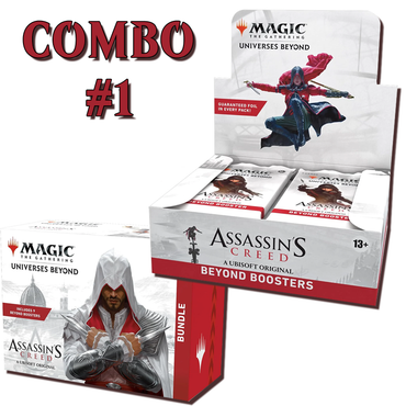 ASSASSIN'S CREED - COMBO #1 (BEYOND BOOSTER + BUNDLE) (PRE-ORDER)