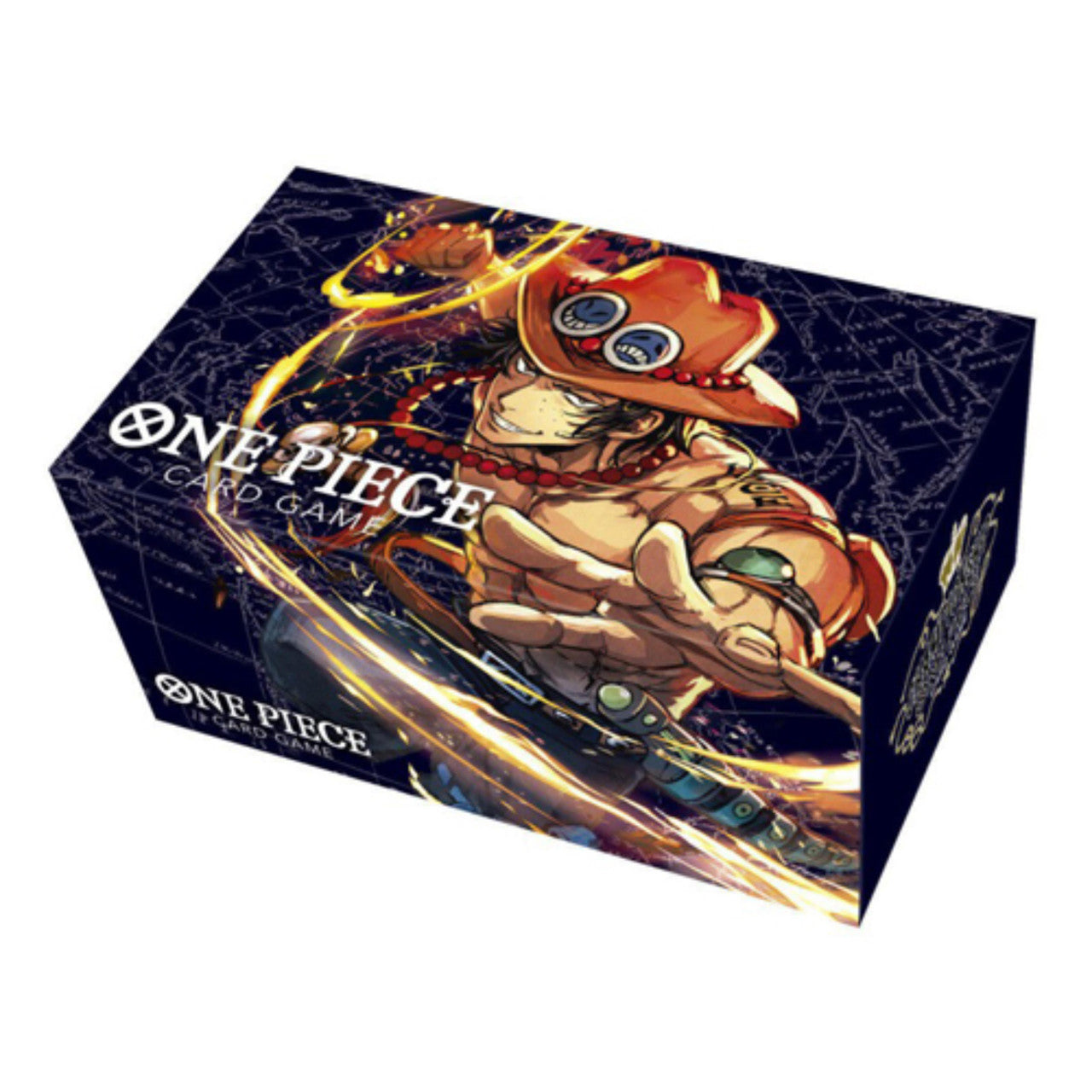 Image of One Piece Playmat and Storage Box Set - Portgas.D.Ace