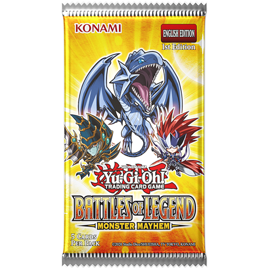 Image of Monster Mayhem Yu-Gi-Oh! BOOSTER PACK