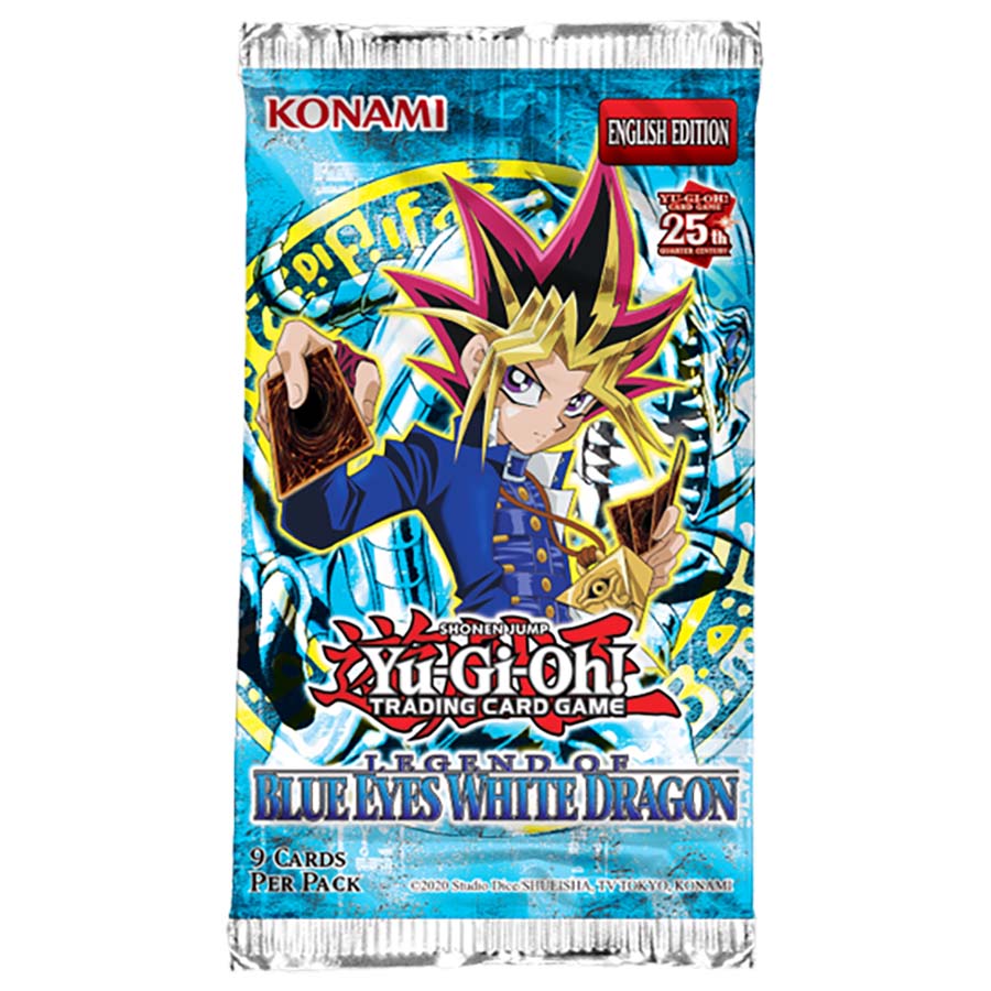 Image of Legend of Blue Eyes White Dragon unlimited 25th Anniversary BOOSTER PACK