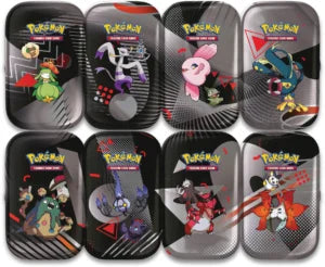 Image of Black Bolt & White Flare Mini Tins (Scarlet and Violet 10.5) (ENGLISH)