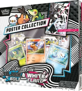 Image of Black Bolt & White Flare Poster Collection (10.5) (ENGLISH)