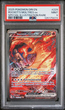 Team Rocket's Moltres ex (Scarlet & Violet: Destined Rivals) 229/182 PSA 9