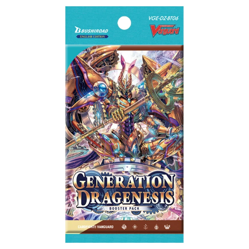 Image of CARDFIGHT VANGUARD - VGE-DZ-BT06 - GENERATION DRAGENESIS BOOSTER PACK