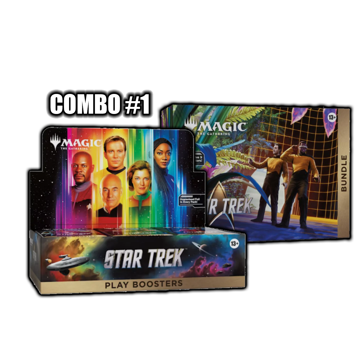 Image of MTG - UNIVERSES BEYOND - STAR TREK - COMBO #1 - PLAY BOOSTER & BUNDLE (PRE-ORDER)