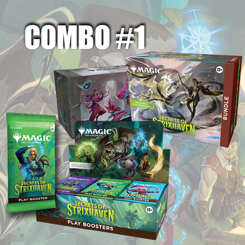 Secrets of Strixhaven - MTG - COMBO #1 - PLAY BOOSTER & BUNDLE (PRE-ORDER)