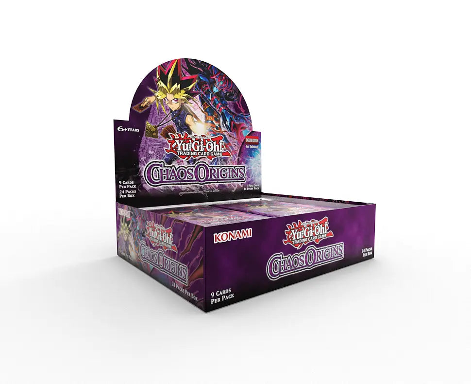 Image of CHAOS ORIGINS 1st Edition Booster Box (Pre-Order)
