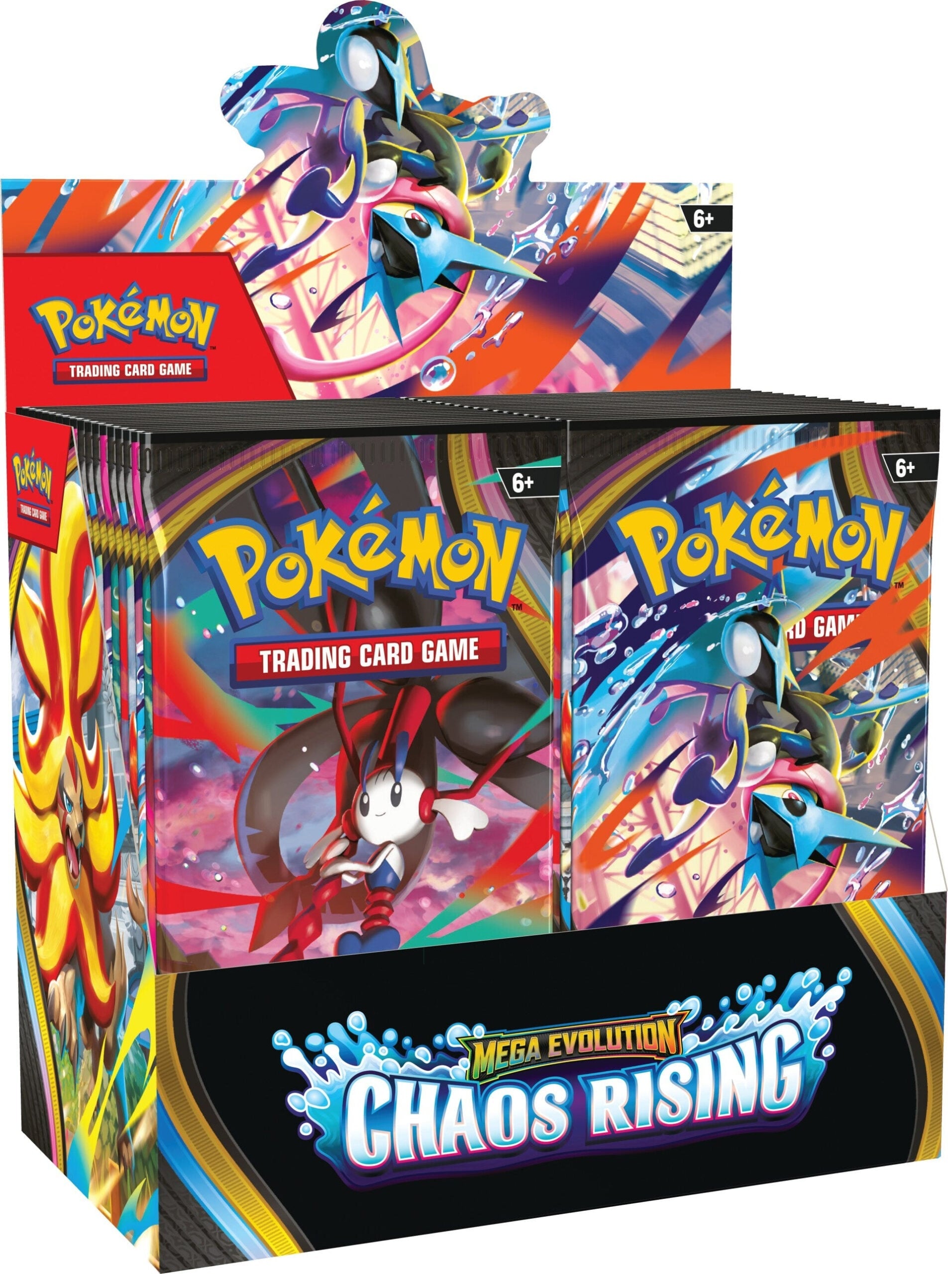 Image of Mega Evolution - (ME04) Chaos Rising Booster Box (ENGLISH) LIMIT 6 (PREORDER) (WAVE 2)
