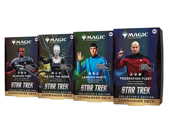 Image of MTG - UNIVERSES BEYOND - STAR TREK COLLECTOR'S COMMANDER DECK (PRE-ORDER)