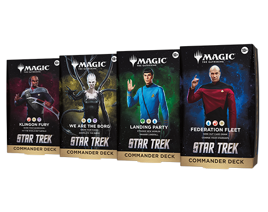 Image of MTG - UNIVERSES BEYOND - STAR TREK COMMANDER DECK (PRE-ORDER)