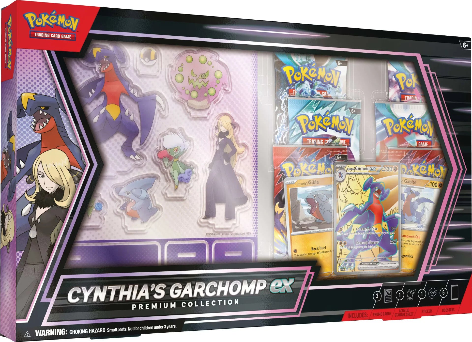 Image of Cynthia's Garchomp EX premium collection