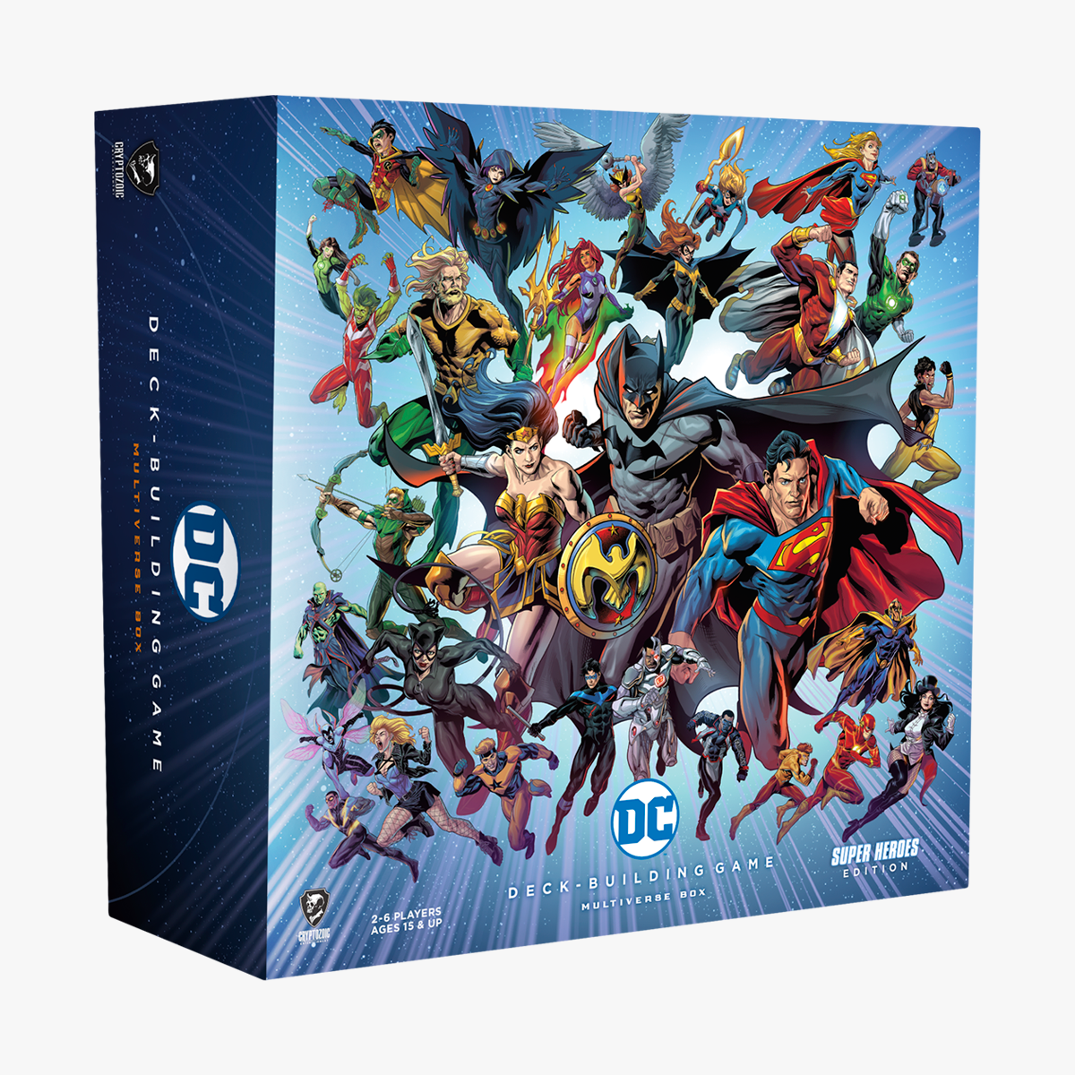 Image of DC Deck-Building: Multiverse Box (Super Heroes Edition)