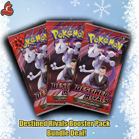 Scarlet & Violet - Destined Rivals Booster Packs 3 for only $34.99 - Holiday Sale