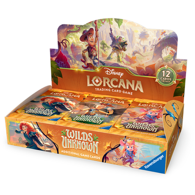 Image of Disney Lorcana Wilds Unknown Booster Box (PREORDER)