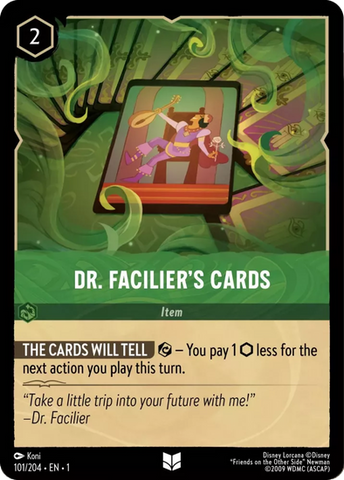 Dr. Facilier's Cards - 101/204 - Uncommon