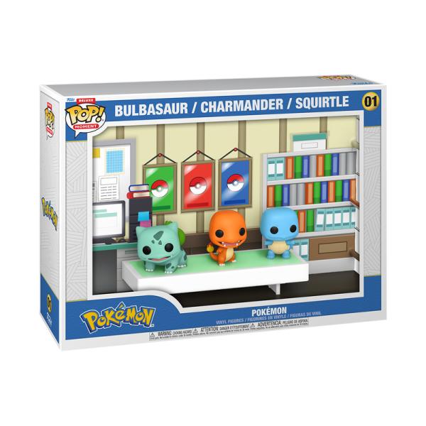 Image of Bulbasaur, Charmander, Squirtle (Pokemon Starters) #01