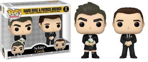 David Rose + Patrick Brewer (Schitt's Creek) 2 Pack