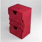 Image of Deck Box: Stronghold Convertible XL: Red (200 ct)