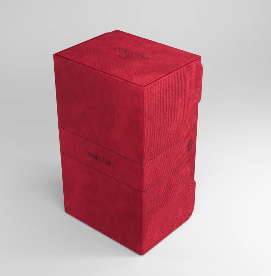 Image of Deck Box: Stronghold Convertible XL: Red (200 ct)