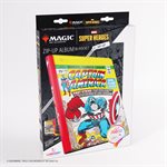 Image of Marvel Super Heroes: Zip-Up Album 18-Pocket - Captain America / Black Panther