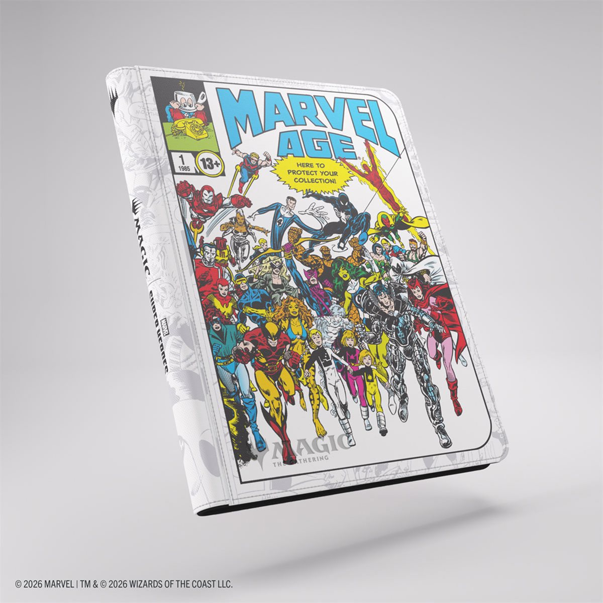 Image of Marvel Super Heroes: Zip-Up Album 18-Pocket - Marvel Age