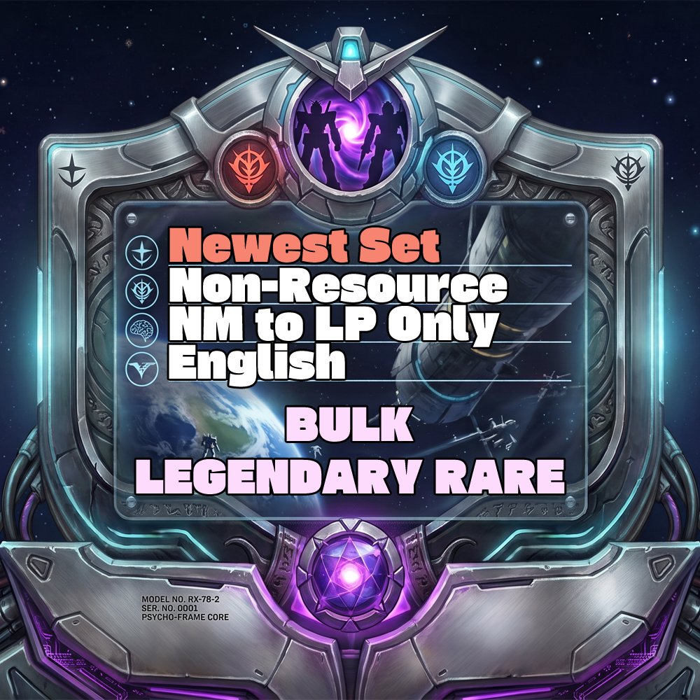 Image of GUNDAM - Bulk - Newest Set - Legendary Rares