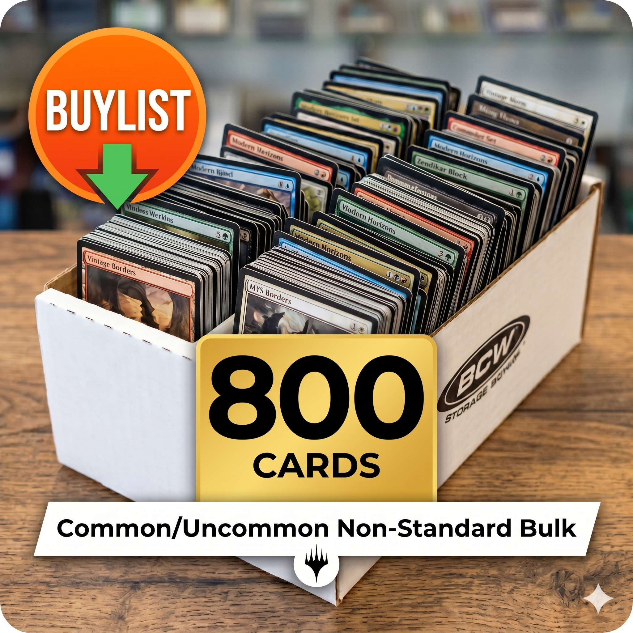 Image of MTG - Bulk 800 Common & Uncommon (Non-Standard)