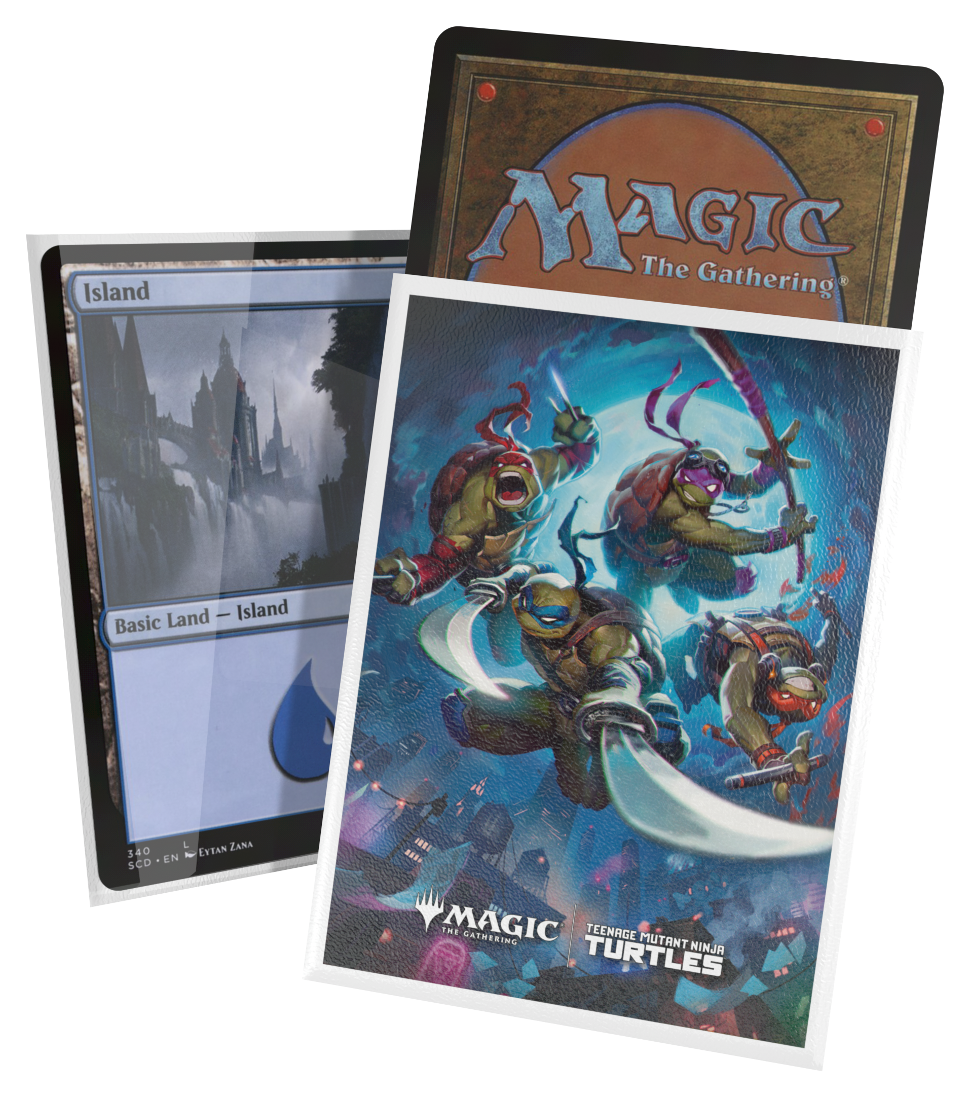 Image of ART SLEEVES MTG TEENAGE MUTANT NINJA TURTLES - ULTIMATE GUARD