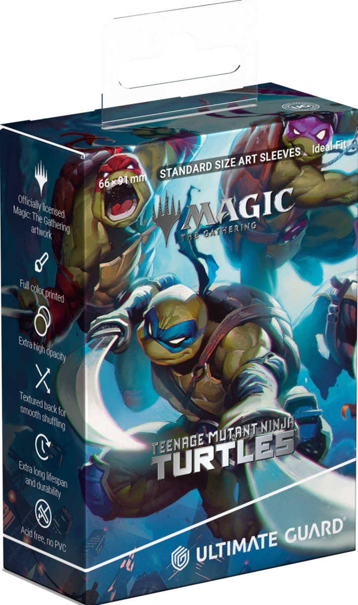 Image of ART SLEEVES MTG TEENAGE MUTANT NINJA TURTLES - ULTIMATE GUARD