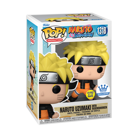 Naruto Uzumaki with Rasenshuriken (Glow in the dark) (Funko Store Exclusive) #1318