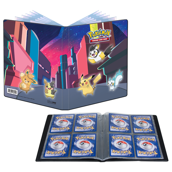 Pokemon 4 Pocket Binder Shimmering Skyline - Holds Oversized Cards