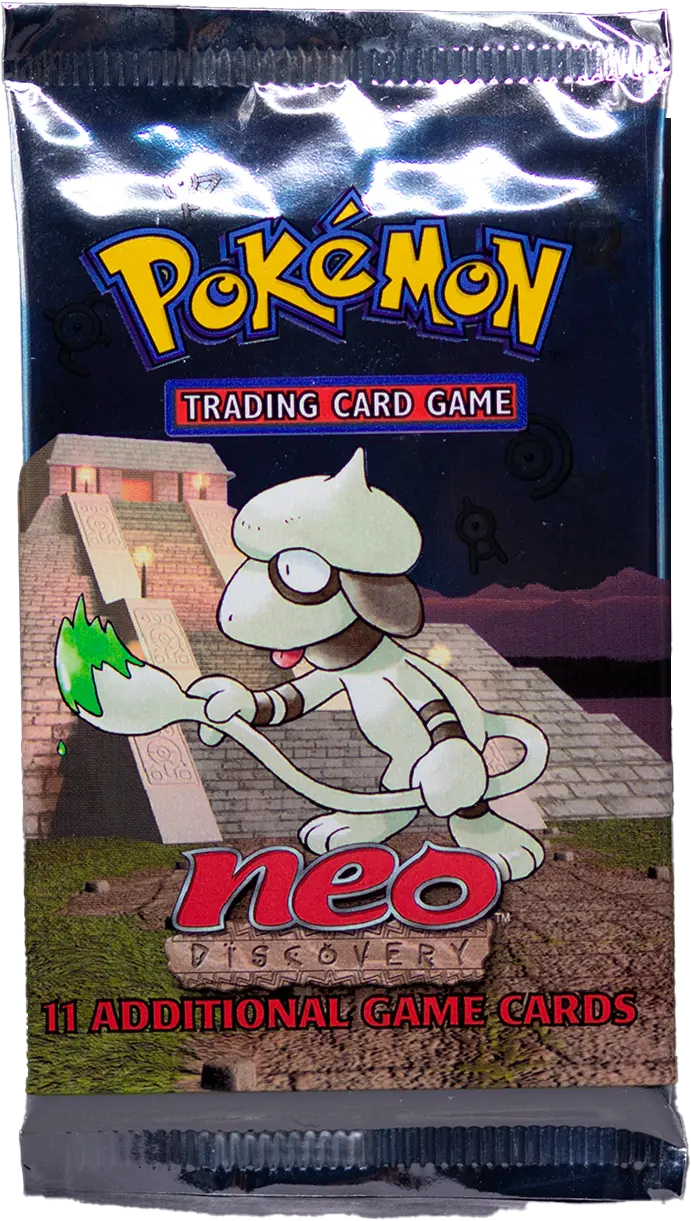 Neo Discovery Unlimited Booster Pack, UNWEIGHED and FACTORY SEALED