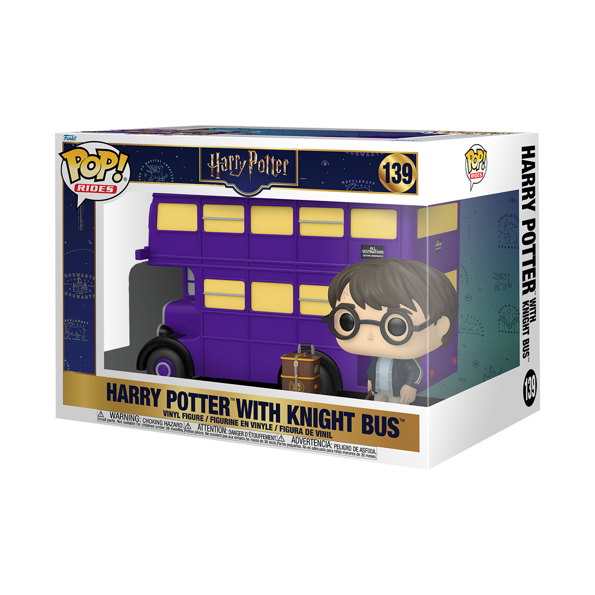 Image of Harry Potter with Knight Bus (Harry Potter) #139 - Pop! Rides