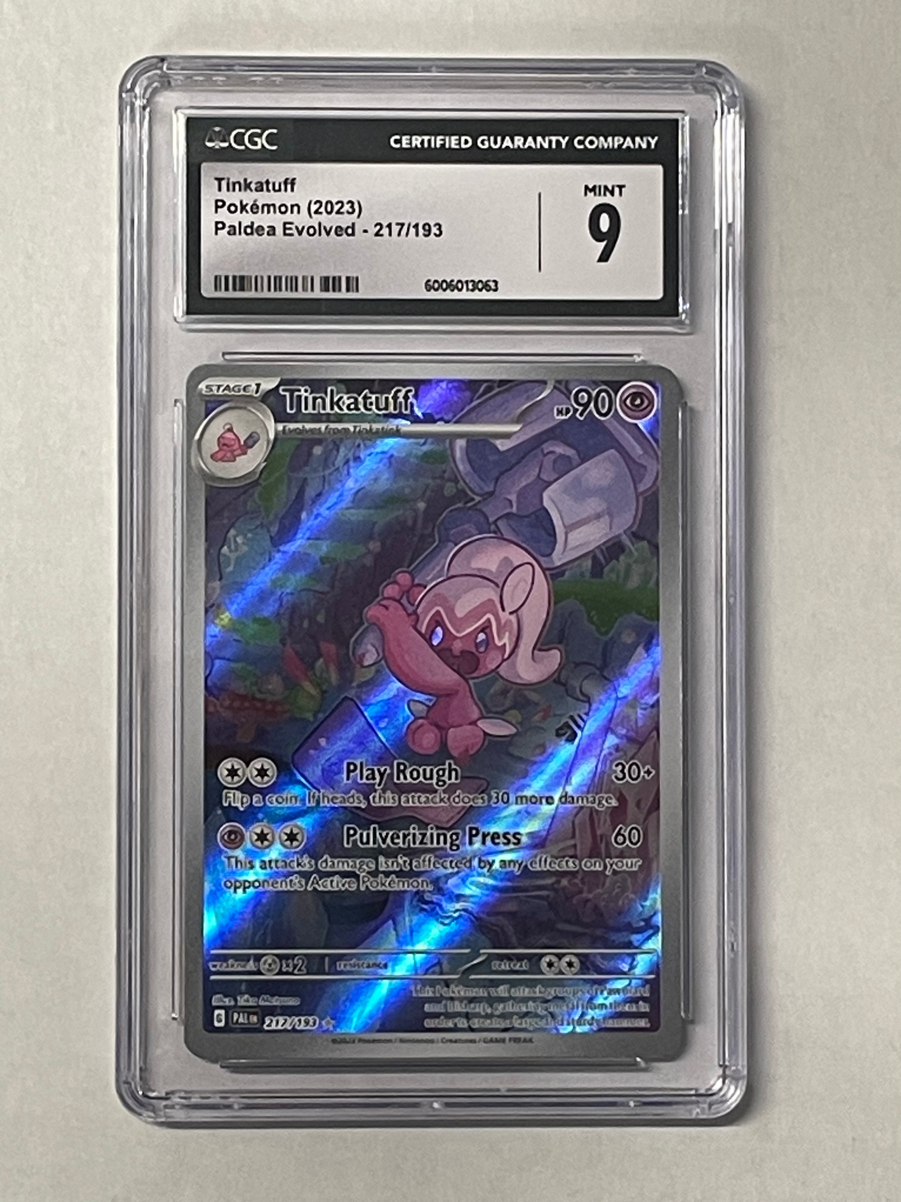 Image of Tinkatuff (Paldea Evolved) 217/193 CGC 9