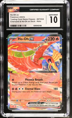 Image of Ho-oh ex CLC 007/034 CGC 10