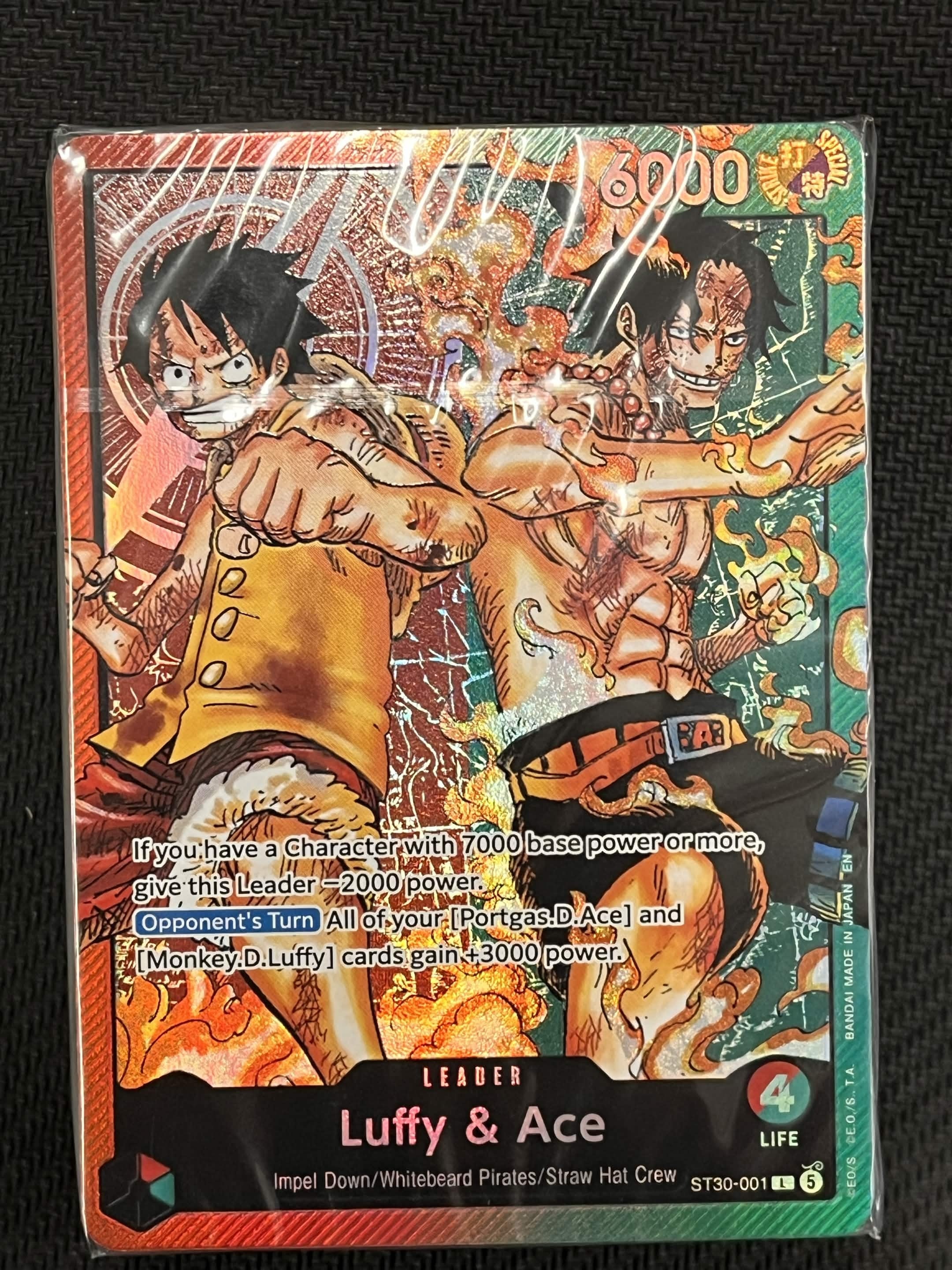 Image of One Piece Card Game - Starter Deck - ST30 Ace and Luffy (Sealed Deck ONLY)