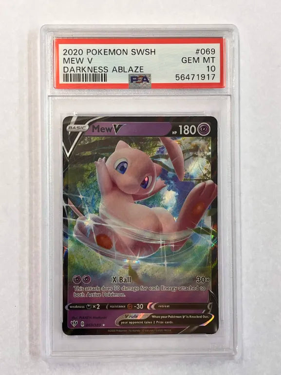 Image of MEW V [SWORD & SHIELD: DARKNESS ABLAZE] 069/189 PSA 10