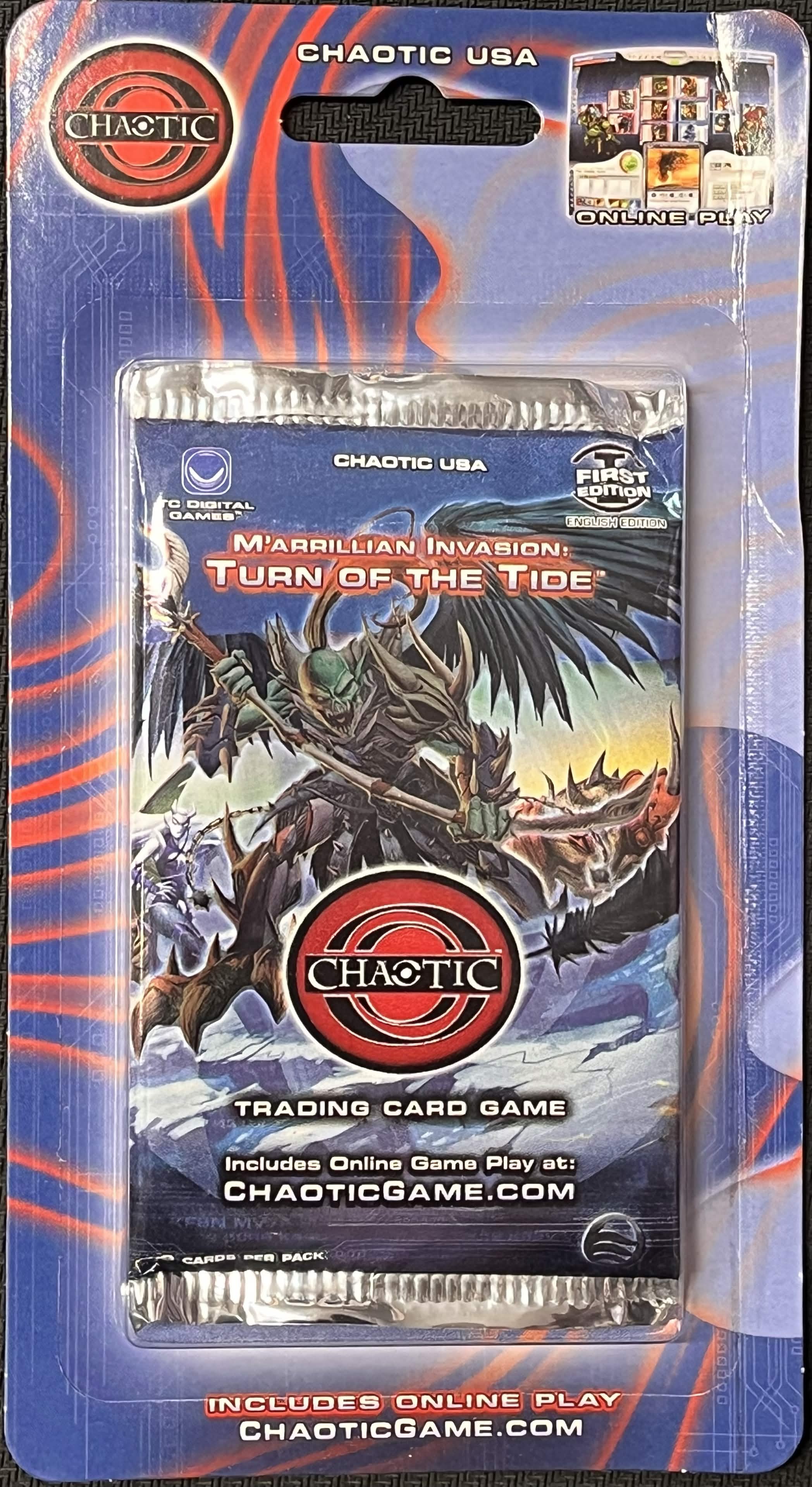 Image of Chaotic - M'arrillian Invasion, Turn of the tide - 1st Edition Booster Pack
