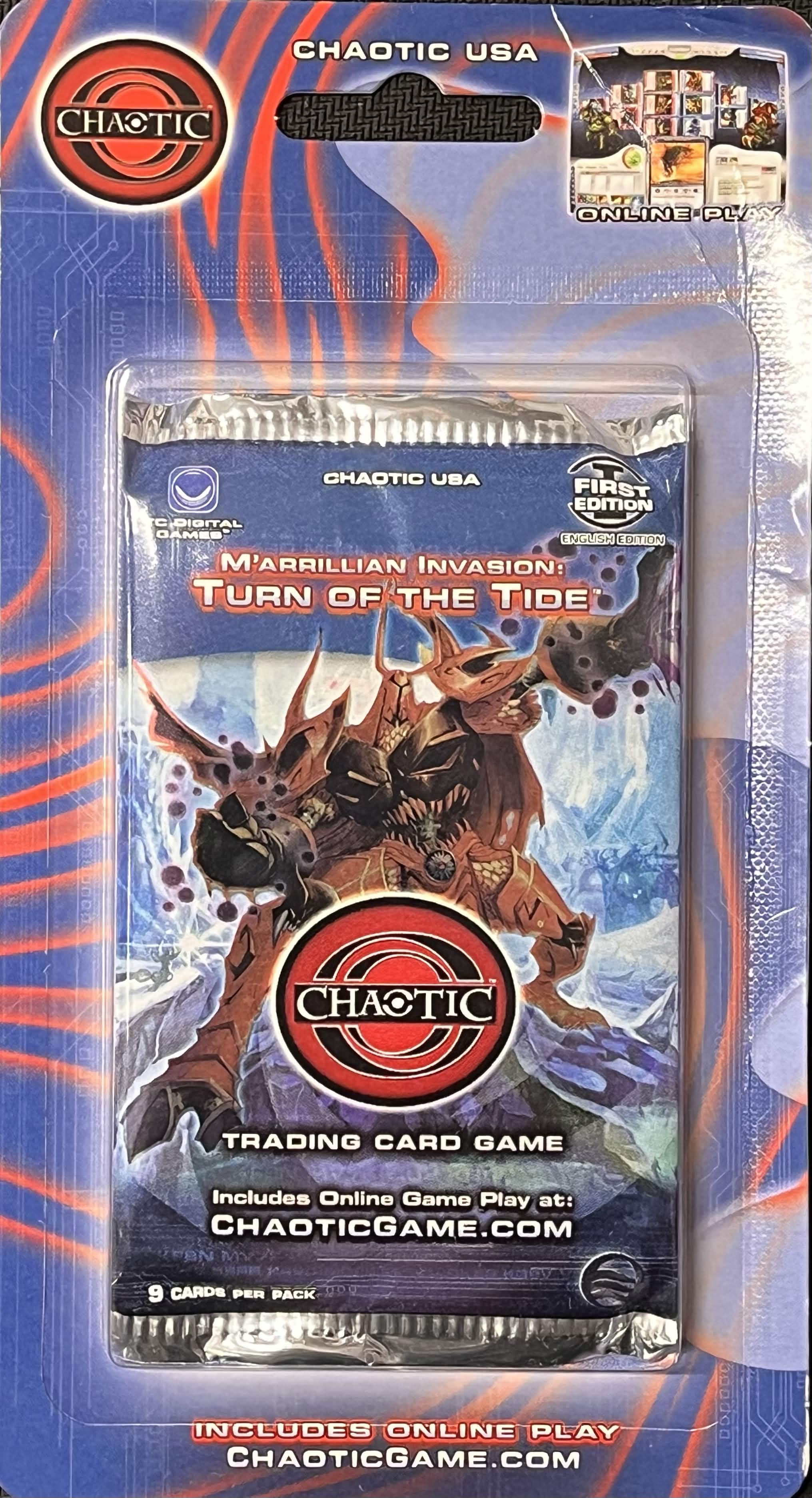 Image of Chaotic - M'arrillian Invasion, Turn of the tide - 1st Edition Booster Pack