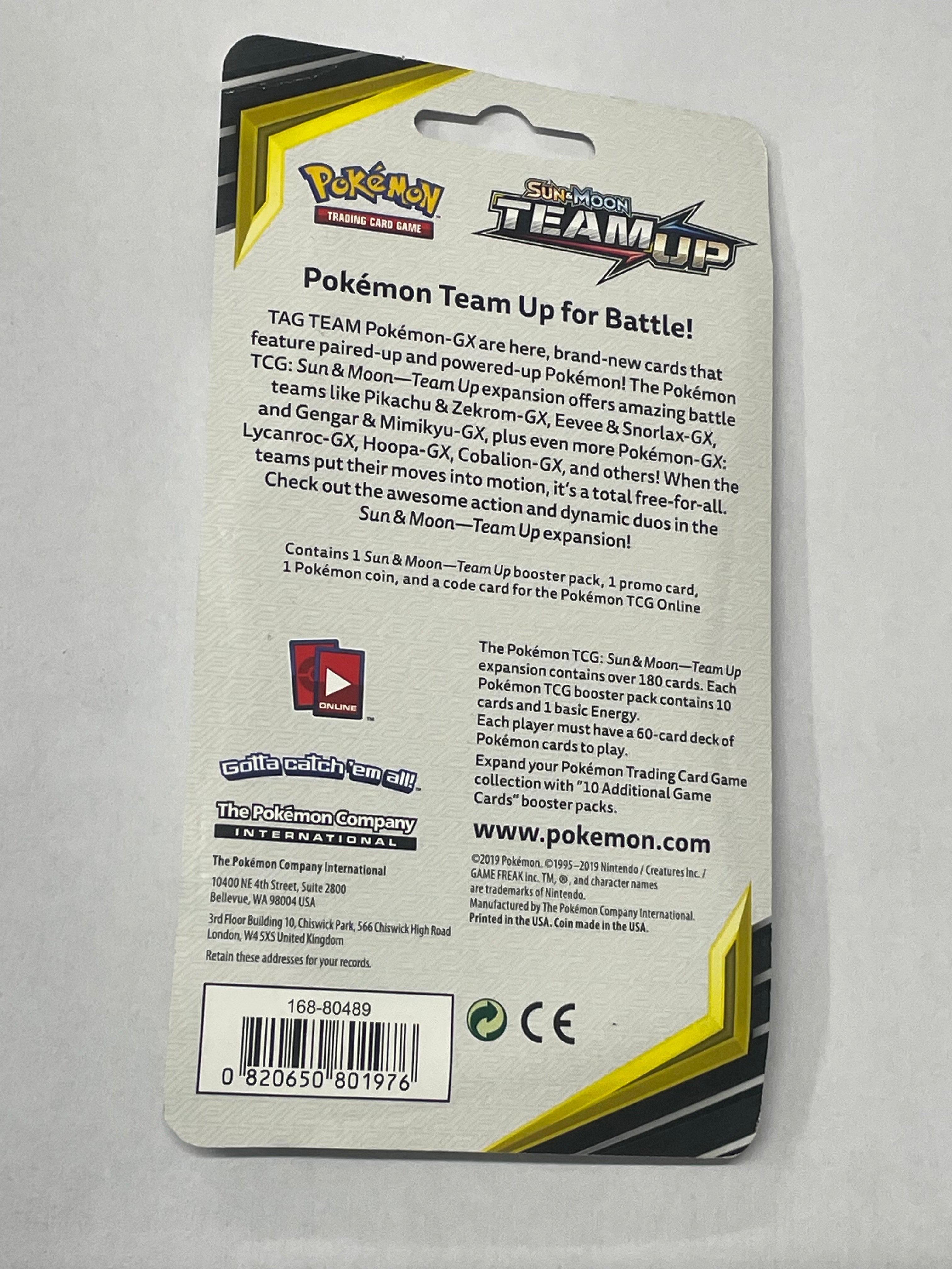Image of SUN & MOON: TEAM UP - SINGLE PACK BLISTER