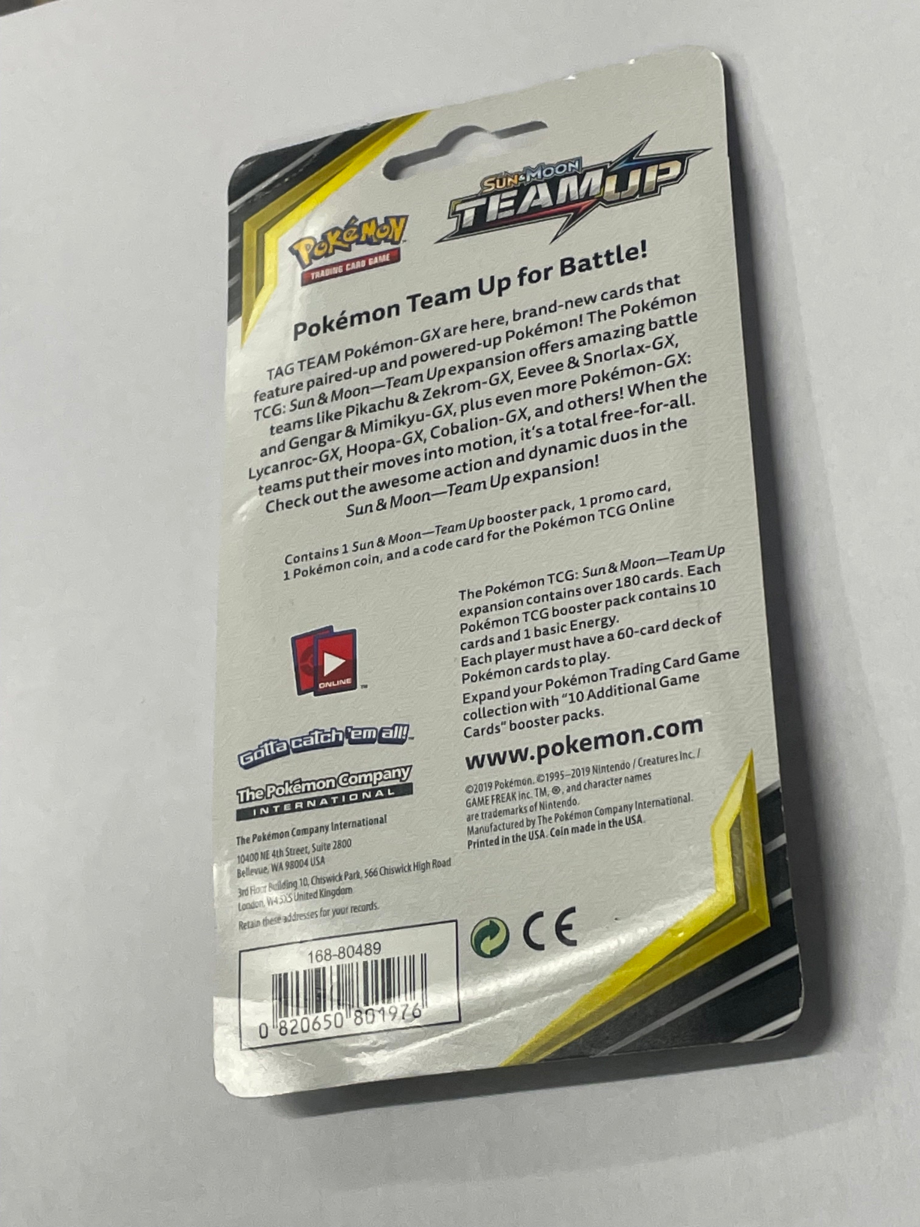 Image of SUN & MOON: TEAM UP - SINGLE PACK BLISTER