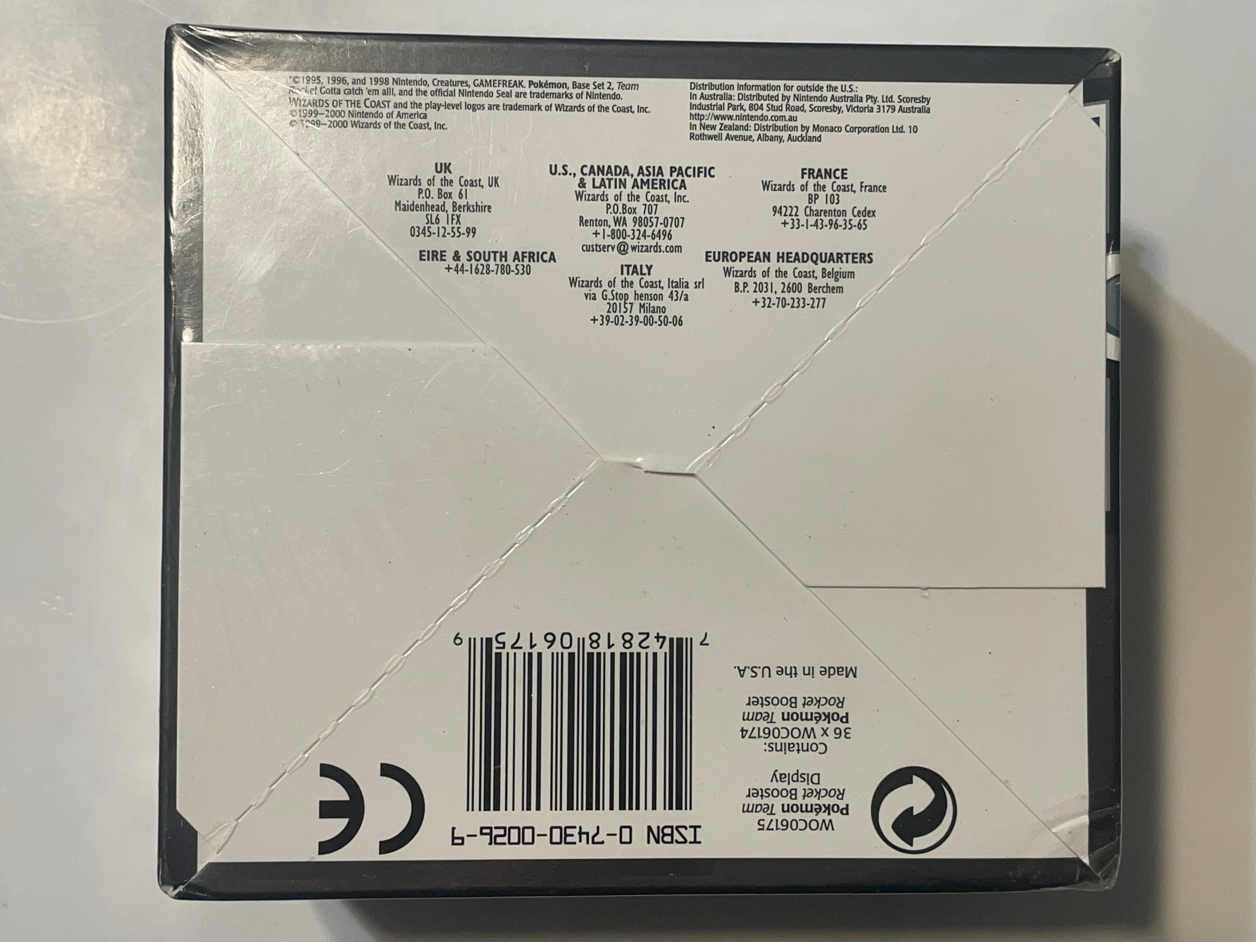 Image of Team Rocket - 1st Edition - English Booster Box