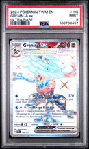 Greninja ex – Ultra Rare – PSA 9 (Mint) –