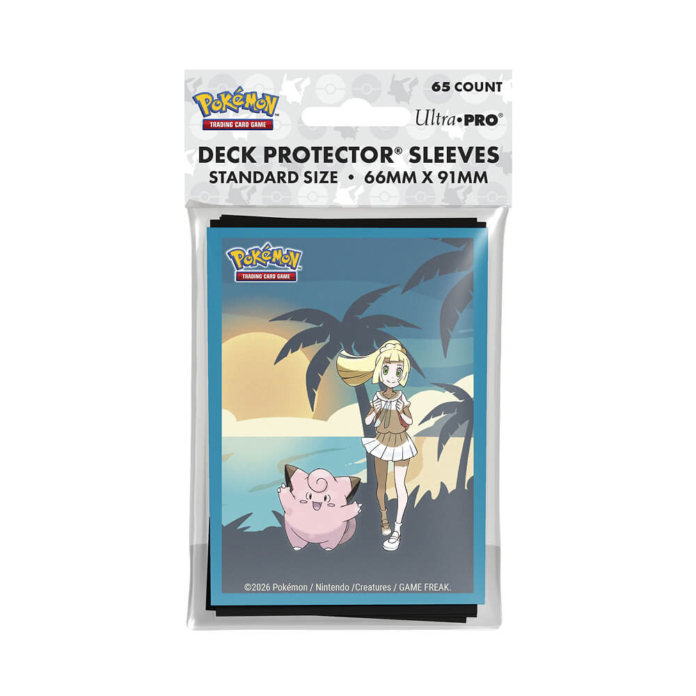 Image of Lillie & Clefairy 65ct Sleeves