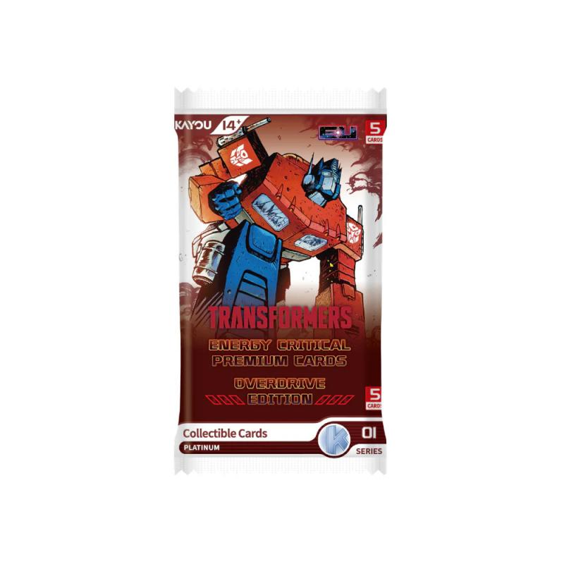 Image of Transformers Energy Critical Premium Cards (Overdrive Edition) Series 1 Booster Box - KAYOU